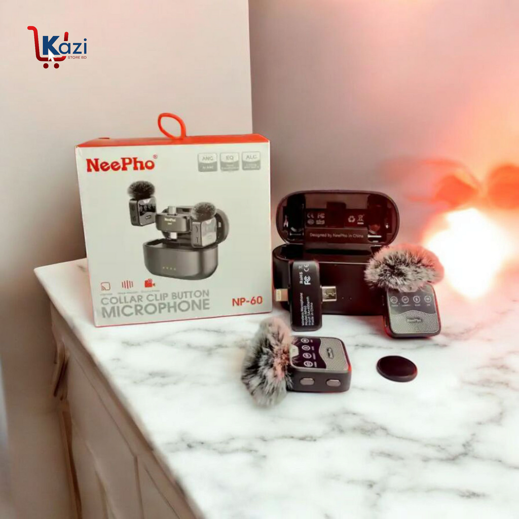 Neepho NP-60 Wireless Microphone For Type-C& iPhone