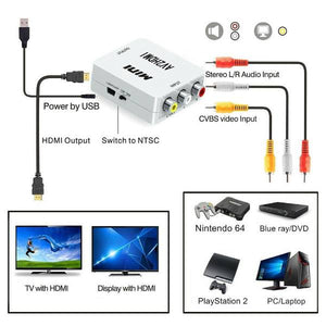 AV to HDMI Converter Mini Box 1080P