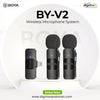 BOYA BY-V2 dual person wireless microphone system