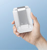 Q7-L Multifunction Folding Phone Holder Aluminum Alloy Desktop Adjustable Cell Phone Stand - White