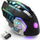 Gaming Mouse Silent Click, LED Backlit Optical Game Mice Ergonomic USB Wired Mice