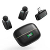 Wireless Lavalier Microphone for Android with Battery Case
