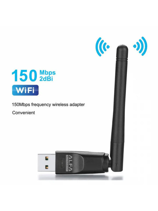 Alfa USB 2.4G Wireless WiFi Catcher Receiver USB 2.0 LAN CARD For Computer Laptop
