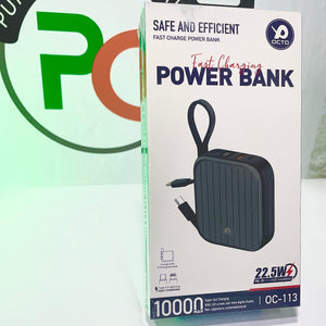 Octo Fast Charge Power Bank, specifically the OC-113 model.