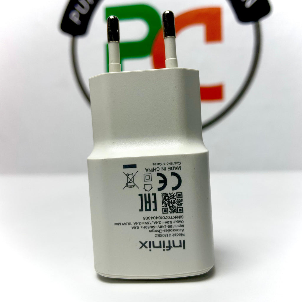 infinix charger original 18w fast charging adapter