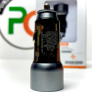 Interlink Model 02-05-010 dual-port fast car charger