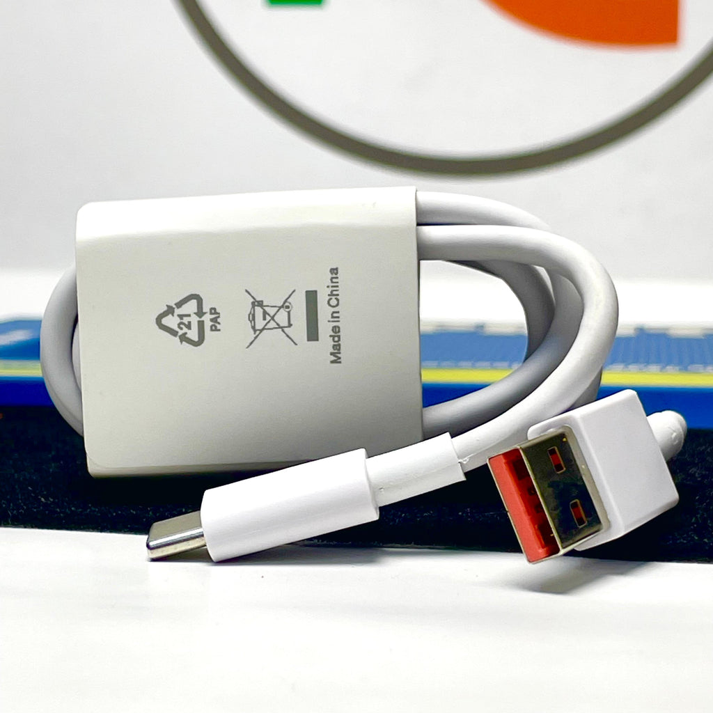 Original Xiaomi 33W USB Type C Turbo Charger Cable For Mi 6A Type-C Fast Charging Data Cable