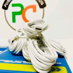 LoT Type C To Type C PD Fast Charging Cable compatible for Google, all USB C port Phones.