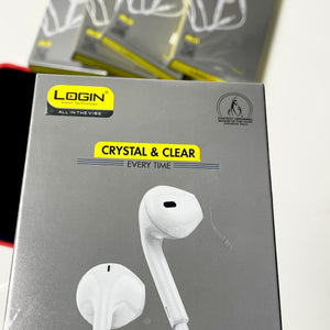 Login L-301 in-ear earphones jack 3.5mm Aux