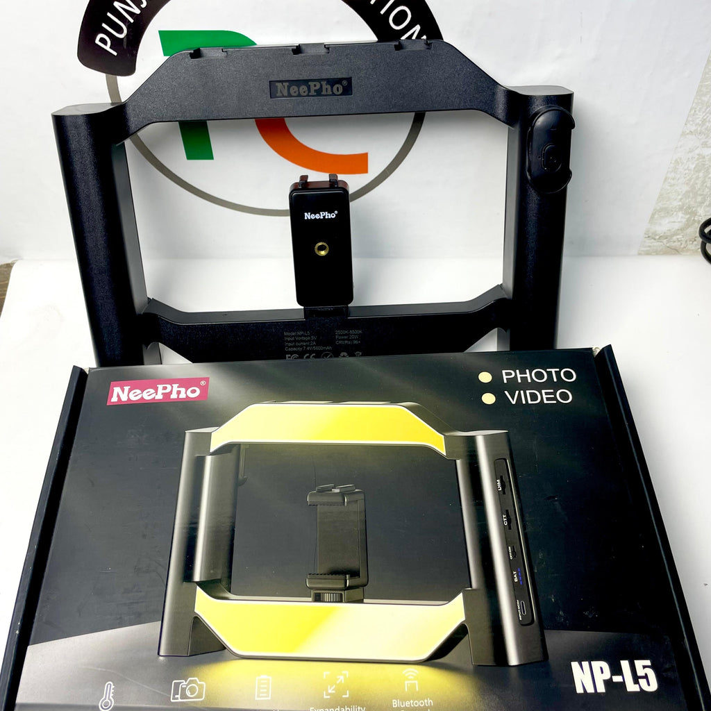 U-Rig Light Cell Phone Handheld Rechargeable, Remote Control for Filmmaking & Recording