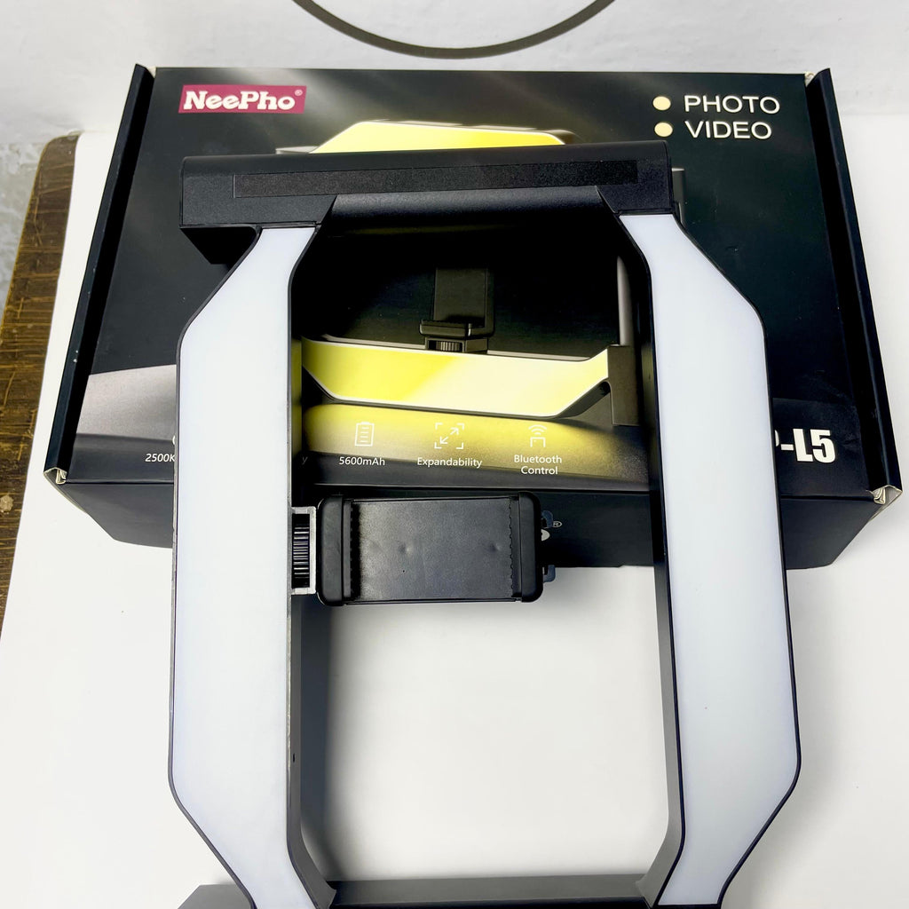 U-Rig Light Cell Phone Handheld Rechargeable, Remote Control for Filmmaking & Recording