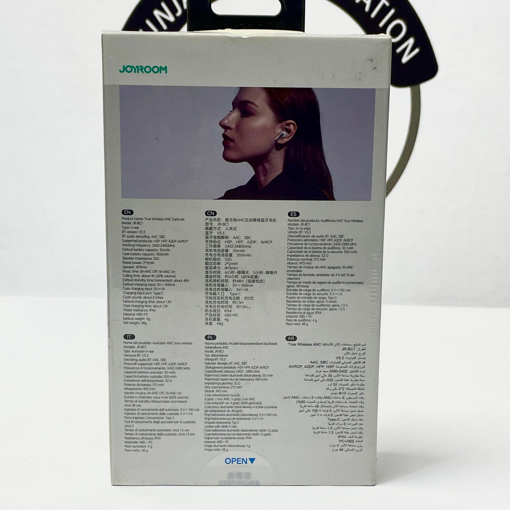 Joyroom Jbuds ANC TWS Wireless Earbuds (JR-BC1).