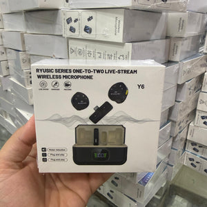 Microphone Y6 for Outdoor Live Streaming and Video shooting