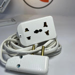 E4 Extension Board fully copper 2y Warranty 3 multi Sockets With 2.8 Meter Handmade