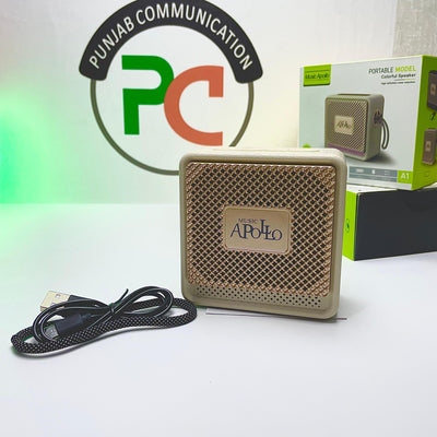 Music Apollo portable Bluetooth speaker in a classic, retro design