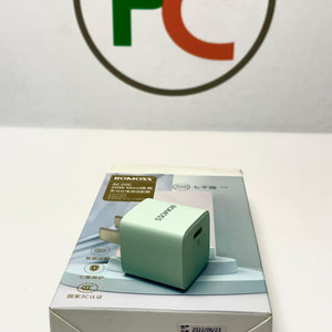 Romoss AC20C Mini 20W GaN USB-C Fast Charging Adapter