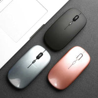 Wireless Bluetooth Mouse RGB Rechargeable Mice Wireless Computer Mause LED