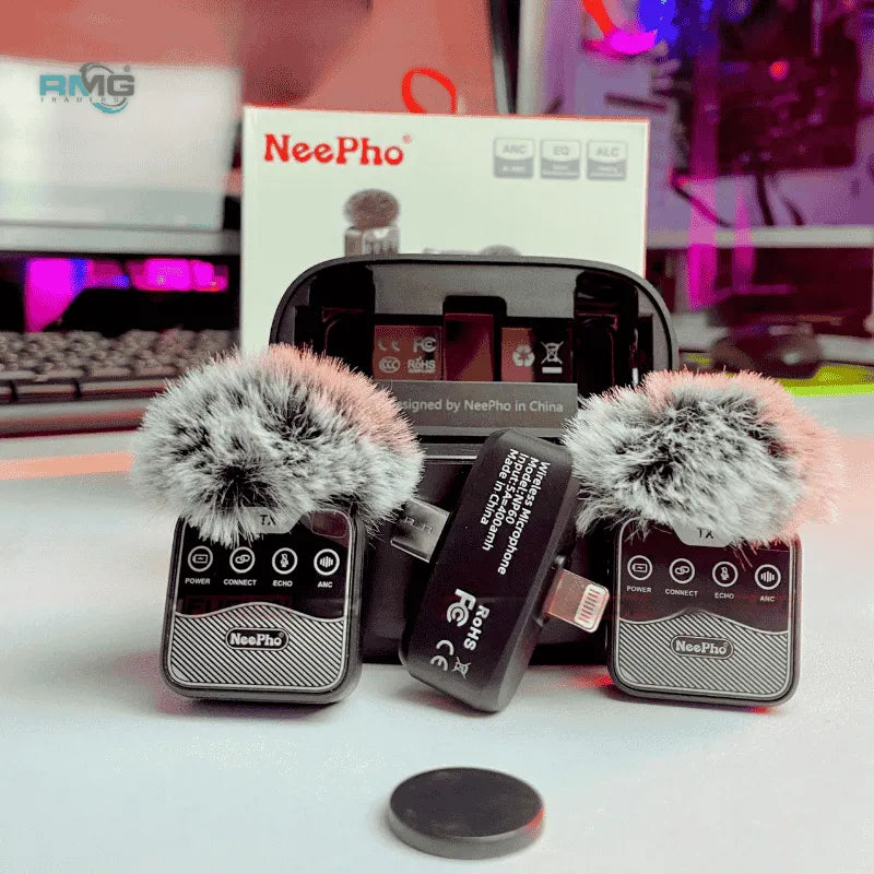 Neepho NP-60 Wireless Microphone For Type-C& iPhone