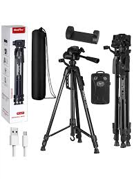 NP8830 Extendable Tripod with Remote Controller Outdoor Live Selfie Camera Phone Floor Stand for DSLR Camera