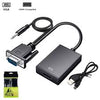 VGA to HDMI Converter With Audio Cable 1080P