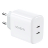 Ugreen CD243 40W Dual-Port USB-C Fast Charging Power Adapter