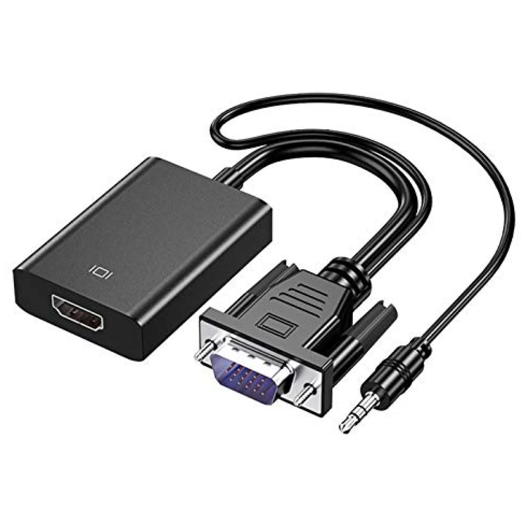 VGA to HDMI Converter With Audio Cable 1080P